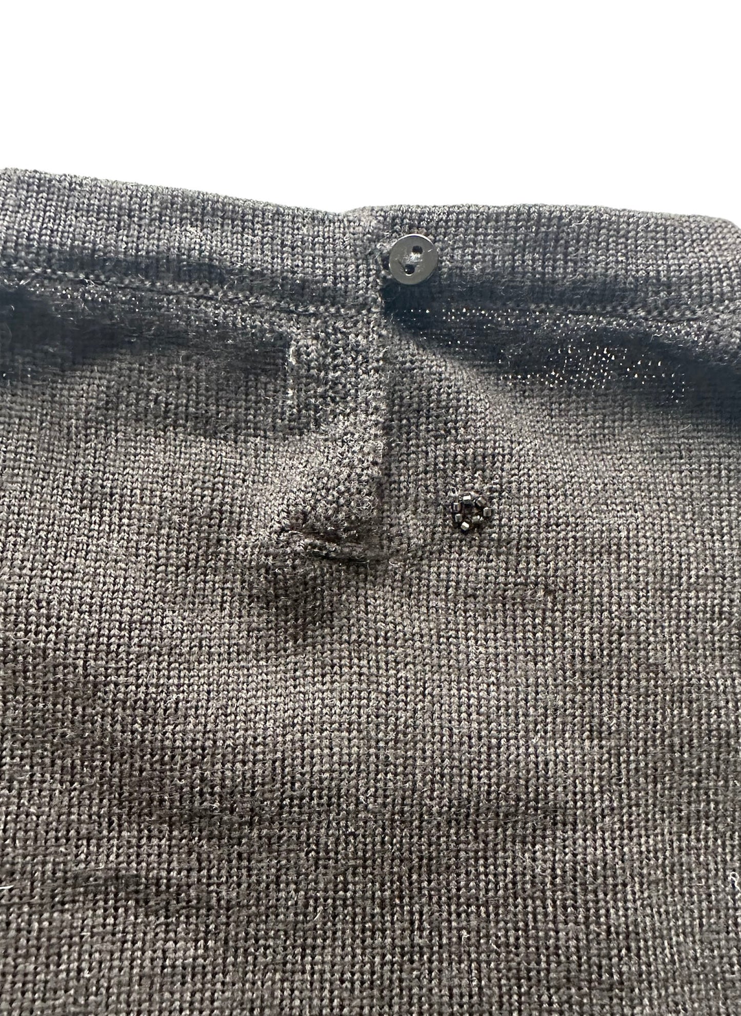 sleeveless merino wool jumper